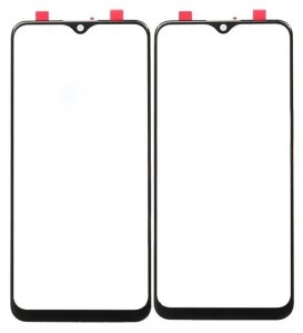 Replacement Front Glass For Vivo Y33s Black By - Maxbhi Com