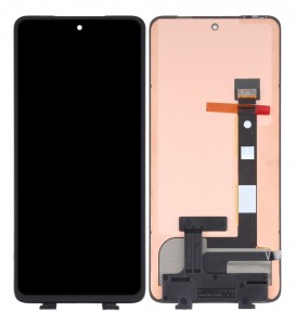 Lcd With Touch Screen For Motorola Moto G52 Black By - Maxbhi Com
