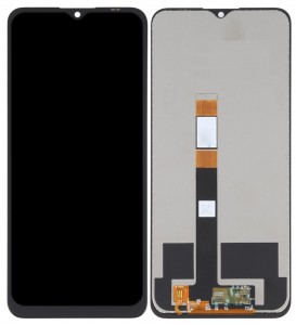 Lcd With Touch Screen For Nokia G60 Black By - Maxbhi Com