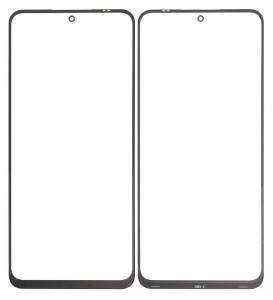 Replacement Front Glass For Xiaomi Redmi Note 12 5g Black By - Maxbhi Com