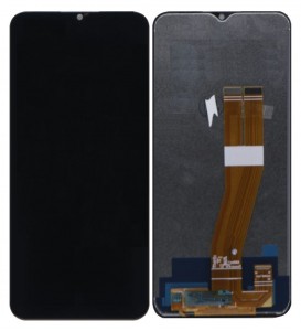 Lcd With Touch Screen For Samsung Galaxy F04 Black By - Maxbhi Com