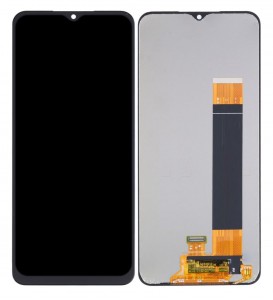 Lcd With Touch Screen For Samsung Galaxy M23black By - Maxbhi Com