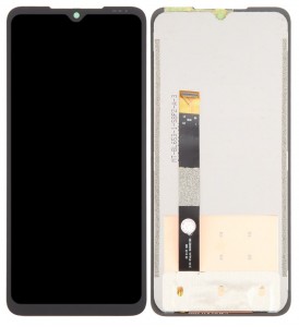 Lcd With Touch Screen For Umidigi Bison X10g Nfc Black By - Maxbhi Com