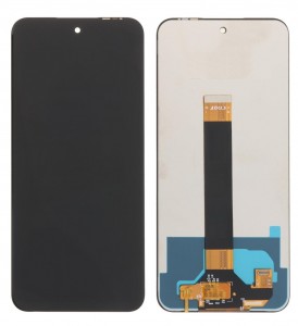 Lcd With Touch Screen For Tcl 60 Se Black By - Maxbhi Com