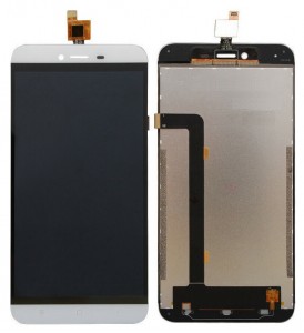 Lcd With Touch Screen For Cubot X10 White By - Maxbhi Com