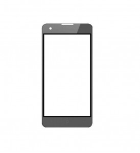 Replacement Front Glass For Onida I4g1 Black By - Maxbhi.com