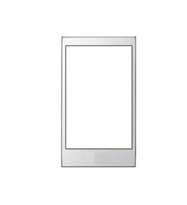 Replacement Front Glass For Lg Gt505 White By - Maxbhi.com