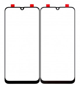 Replacement Front Glass For Samsung Galaxy A50s Black By - Maxbhi Com