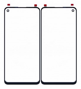 Replacement Front Glass For Huawei Nova 7 5g Black By - Maxbhi Com