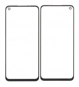 Replacement Front Glass For Realme 9 5g White By - Maxbhi Com