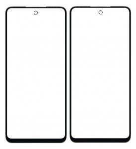 Replacement Front Glass For Infinix Zero 5g 2023 Black By - Maxbhi Com