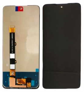 Lcd With Touch Screen For Lava Yuva 5g Black By - Maxbhi Com