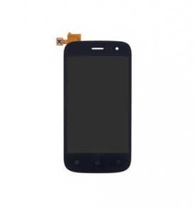 Lcd With Touch Screen For Wiko Cink Slim Black By - Maxbhi.com