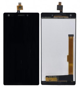 Lcd With Touch Screen For Lava Pixel V2 Black By - Maxbhi Com