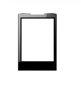 Replacement Front Glass For Samsung W299 Duos Black By - Maxbhi.com