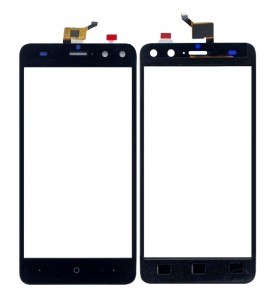 Touch Screen Digitizer For Intex Elyt Dual Black By - Maxbhi Com