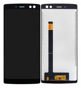 Lcd With Touch Screen For Doogee Bl12000 Black By - Maxbhi Com