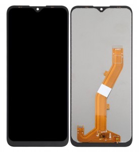Lcd With Touch Screen For Nokia C30 Grey By - Maxbhi Com