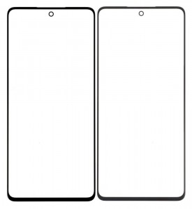 Replacement Front Glass For Samsung Galaxy A73 5g Black By - Maxbhi Com