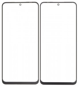 Replacement Front Glass For Xiaomi Poco X5 Pro 5g Black By - Maxbhi Com