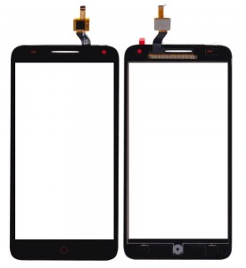 Touch Screen Digitizer For Panasonic P65 Flash Black By - Maxbhi Com
