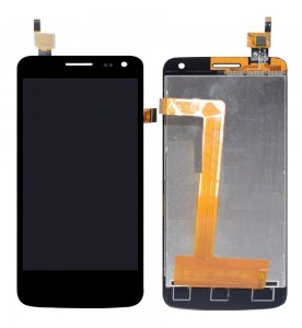 Lcd With Touch Screen For Xolo Q700 Black By - Maxbhi Com