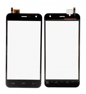 Touch Screen Digitizer For Homtom Ht3 Pro Silver By - Maxbhi Com