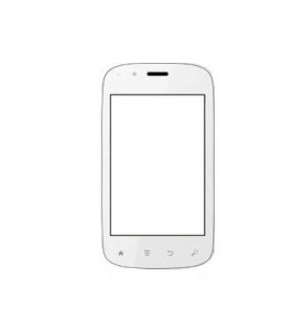 Replacement Front Glass For Spice Mi349 Smart Flo Edge Black By - Maxbhi.com