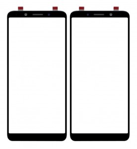 Replacement Front Glass For Oppo Realme 1 Black By - Maxbhi Com