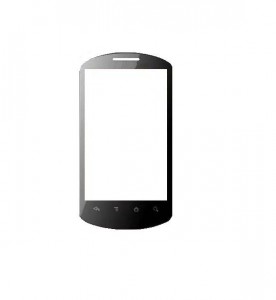 Replacement Front Glass For Huawei Ideos X5 Pro Black By - Maxbhi.com