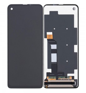 Lcd With Touch Screen For Motorola One Vision Black By - Maxbhi Com