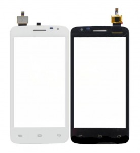 Touch Screen Digitizer For Micromax A77 Canvas Juice White By - Maxbhi Com