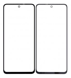 Replacement Front Glass For Xiaomi Poco M2 Pro Black By - Maxbhi Com