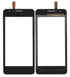 Touch Screen Digitizer For Huawei Ascend G510 U8951 Black By - Maxbhi Com