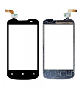 Touch Screen Digitizer For Lenovo A690 Black By - Maxbhi Com