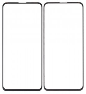Replacement Front Glass For Asus Zenfone 7 Zs670ks Black By - Maxbhi Com