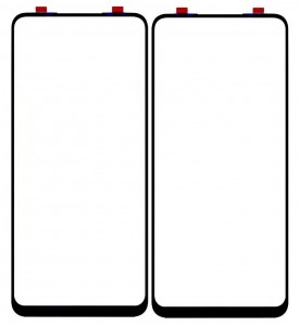 Replacement Front Glass For Infinix Hot 10 Black By - Maxbhi Com