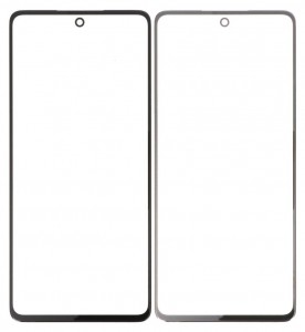 Replacement Front Glass For Samsung Galaxy A53 5g Black By - Maxbhi Com