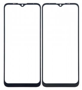 Replacement Front Glass For Motorola Moto E20 Black By - Maxbhi Com