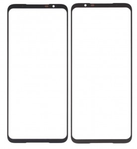 Replacement Front Glass For Asus Rog Phone 6 Pro Black By - Maxbhi Com