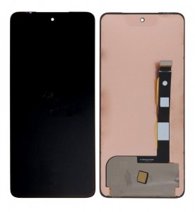 Lcd With Touch Screen For Motorola Moto G72 Black By - Maxbhi Com