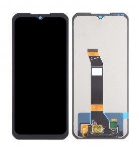 Lcd With Touch Screen For Doogee V Max Black By - Maxbhi Com