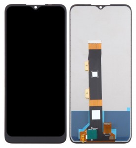 Lcd With Touch Screen For Nokia G22 White By - Maxbhi Com