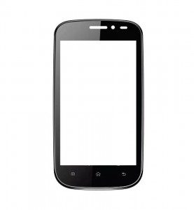 Replacement Front Glass For Micromax Bolt A71 Black By - Maxbhi.com