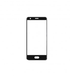 Replacement Front Glass For Ulefone U008 Pro Black By - Maxbhi.com