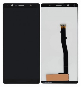 Lcd With Touch Screen For Blackberry Evolve X Black By - Maxbhi Com