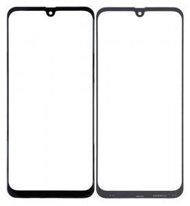 Replacement Front Glass For Samsung Galaxy A41 Silver By - Maxbhi Com