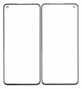 Replacement Front Glass For Oneplus 9 Black By - Maxbhi Com