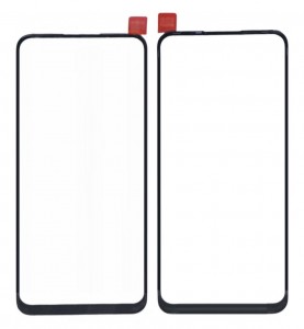 Replacement Front Glass For Oppo A55 Black By - Maxbhi Com