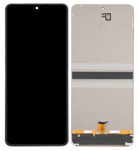 Lcd With Touch Screen For Huawei P50 Pocket 4g Al00 White By - Maxbhi Com